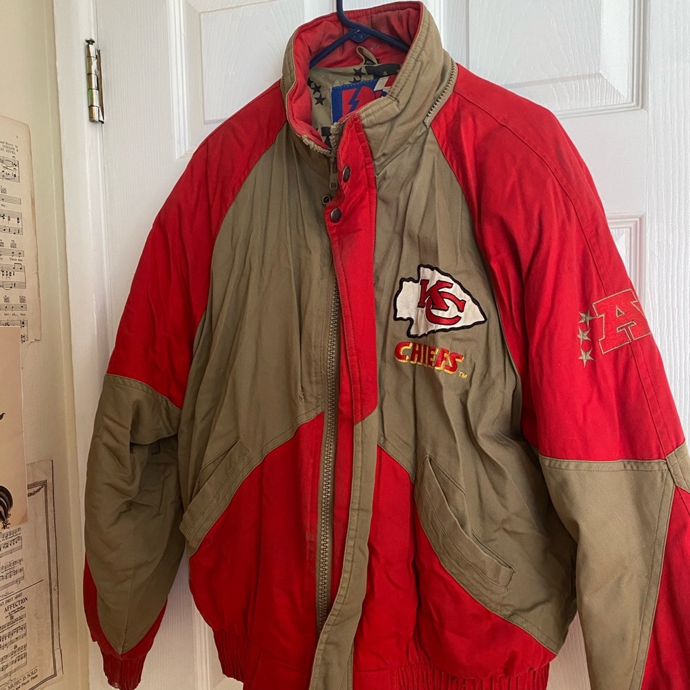 COPY - Kansas City Chiefs  90s Puffer Jacket